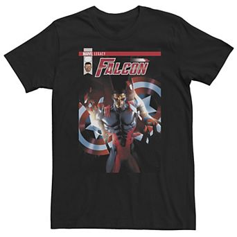 Big & Tall Marvel Falcon Take Flight Comic Cover Tee
