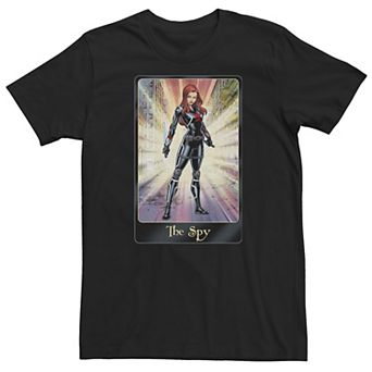 Big & Tall Marvel The Black Widow The Spy Tee