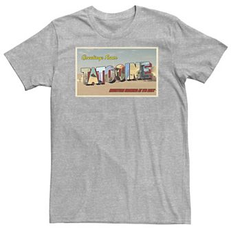Big & Tall Star Wars Tatooine Post Card Tee