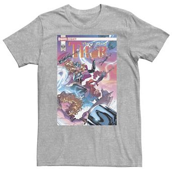 Big & Tall Marvel Thor Family Feud Legacy Comic Cover Tee
