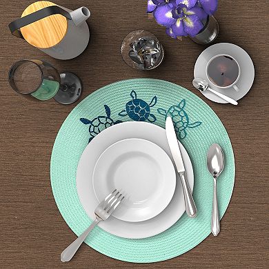 Celebrate Together™ Summer Embroidered Turtle Placemat