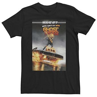 Big & Tall Marvel The Punisher What If? Spider-Man Comic Cover Tee
