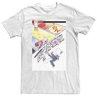Big & Tall Marvel Gwenpool Paste-Pot Pete Comic Cover Tee
