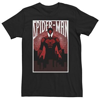 Big & Tall Marvel Spider-Man Neighborhood Watch Cityscape Tee