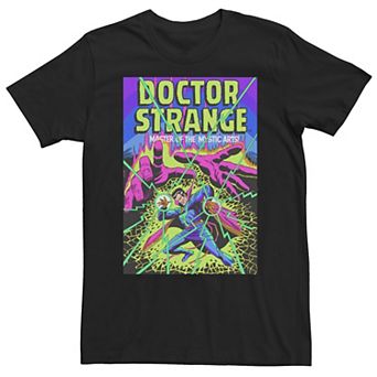Big & Tall Marvel Doctor Strange Mystic Arts Neon Tee
