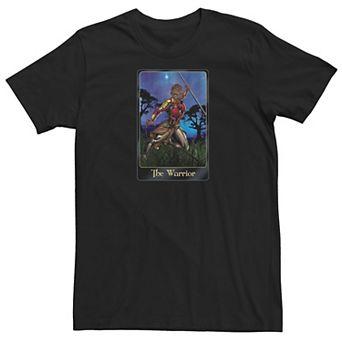 Big & Tall Marvel The Okoye Warrior Card Art Tee