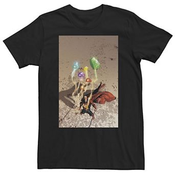 Big & Tall Marvel Comixology Adam Warlock Infinity Wars Comic Cover Tee