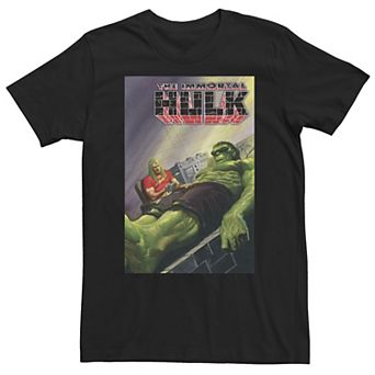 Big & Tall Marvel Comixology The Hulk Adam Warlock Comic Book Cover Tee