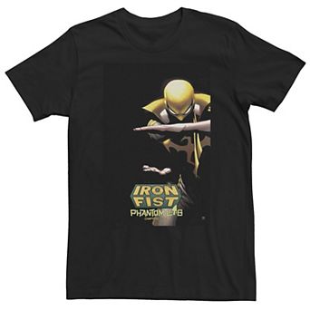 Big & Tall Marvel Iron Fist Phantom Limb Comic Cover Tee