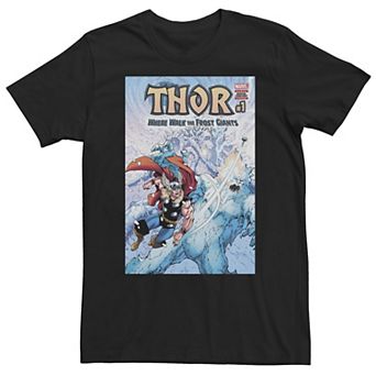 Big & Tall Marvel Thor Frost Giants Comic Cover Tee