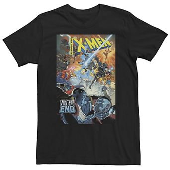 Big & Tall Marvel Comixology The Uncanny X-Men Winter's End Comic Cover Tee