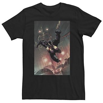 Big & Tall Marvel Comixology Venom On The Bridge Comic Cover Tee