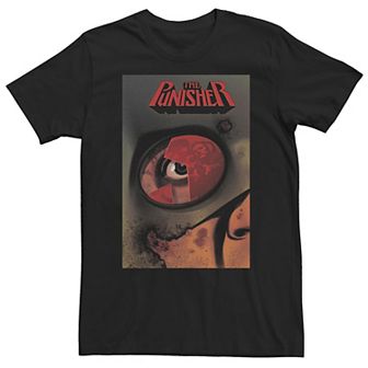 Big & Tall Marvel Comixology The Punisher War In Bagalia Comic Cover Tee