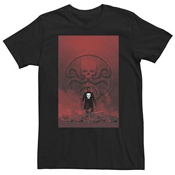 Big & Tall Marvel The Punisher And Hydra Comic Cover Tee