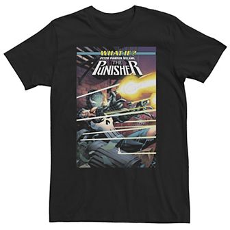 Big & Tall Marvel Spider-Man What If? Flash Thompson Comic Cover Tee