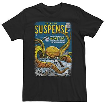 Big & Tall Marvel Monsters Unleashed Retro Comic Intro MONSTRO Tee