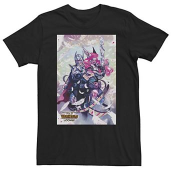 Big & Tall Marvel Thor Brother and Sister Unite Comic Cover Tee