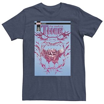 Big & Tall Marvel Mighty Thor Jaws Comic Cover Tee