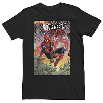 Big & Tall Marvel Spider-Man Typhoid Fever Comic Cover Tee