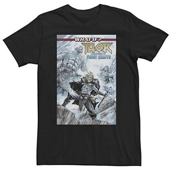 Big & Tall Marvel What If? Thor Was Raised By Frost Giants Tee