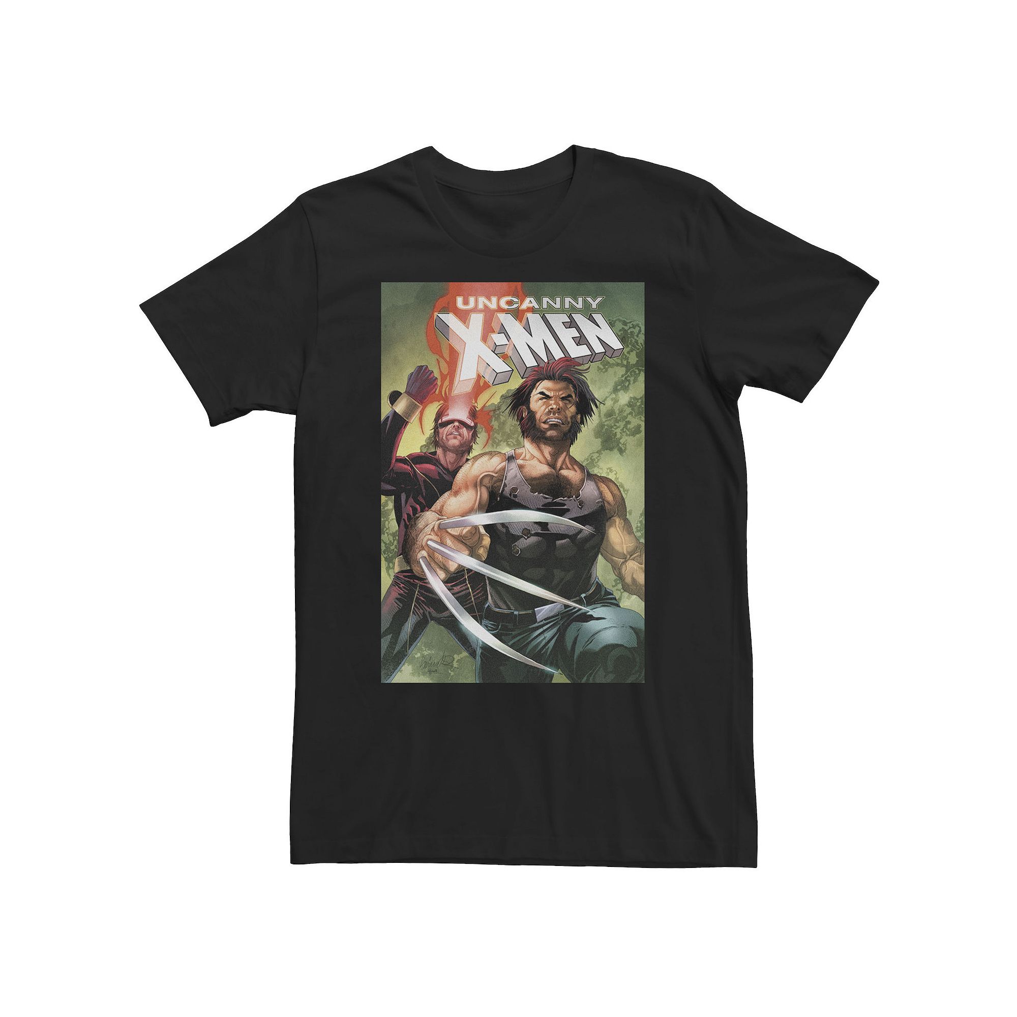 Big & Tall Marvel Comixology Uncanny X-Men Darkest Hour Comic Cover Tee, Me