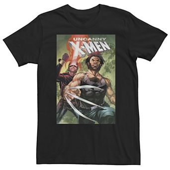 Big & Tall Marvel Comixology Uncanny X-Men Darkest Hour Comic Cover Tee