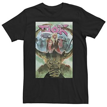 Big & Tall Marvel Tale of Young Thor Comic Cover Tee