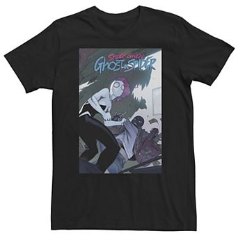 Big & Tall Marvel Comixology Spider-Gwen Ghost Spider Earth 65 Comic Tee