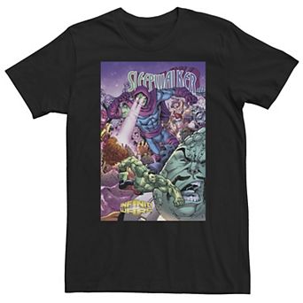 Big & Tall Marvel Sleepwalker Hulk Infinity Wars Comic Cover Tee