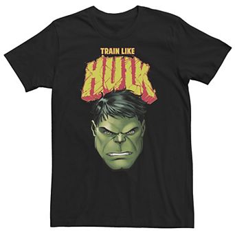 Big & Tall Marvel "Train Like Hulk" Tee