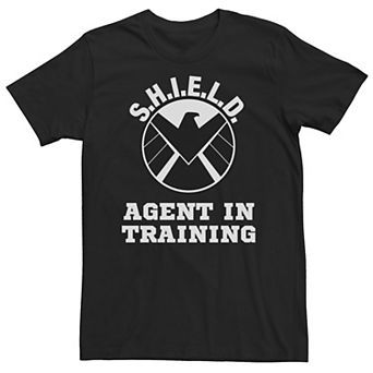 Big & Tall Marvel S.H.I.E.L.D. Agent In Training Eagle Academy Tee