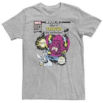 Big & Tall Marvel "What If Galactus Had Indigestion?" Comic Cover Tee