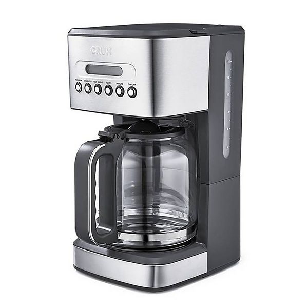 Crux Artisan Series 14-Cup Programmable Stainless Steel Coffee Maker