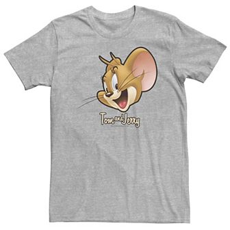 Big & Tall Tom And Jerry Simple Jerry Big Face Tee