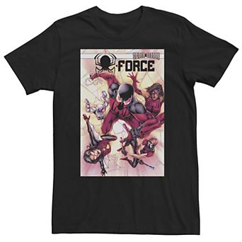 Big & Tall Marvel Spider Force Spider Geddon Comic Cover Tee