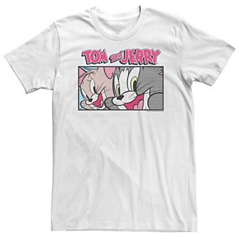 Big & Tall Tom And Jerry Comic Panel Tee