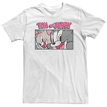 Big & Tall Tom And Jerry Comic Panel Tee