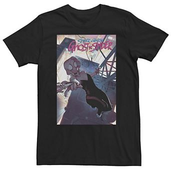 Big & Tall Marvel Comixology Ghost Spider #5 Comic Book Cover Tee
