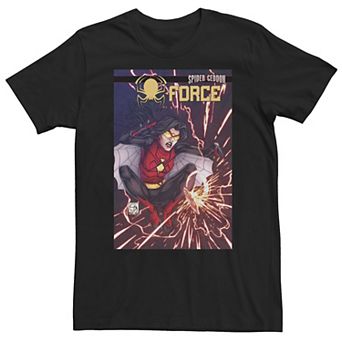 Big & Tall Marvel Spider Force Jessica Drew Comic Cover Tee