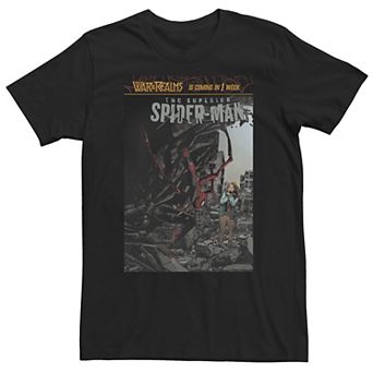 Big & Tall Marvel Comixology The Superior Spider-Man Comic Book Cover Tee