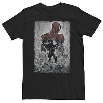 Big & Tall Marvel Spider-Man Dark Poster Tee