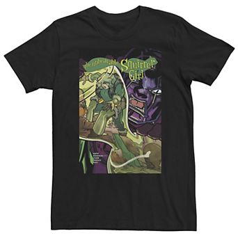 Big & Tall Marvel Comixology Squirrel-Girl And Kang Comic Book Cover Tee