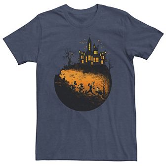 Big & Tall Disney Mickey And Friends Halloween Group Shot Tee