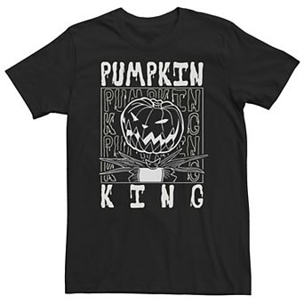 Big & Tall Disney The Nightmare Before Christmas Pumpkin King Stack Tee