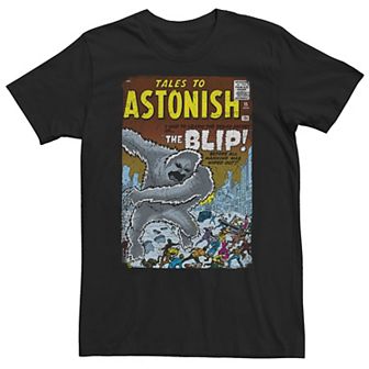 Big & Tall Marvel Monsters Unleashed Retro Comic Intro THE BLIP Tee