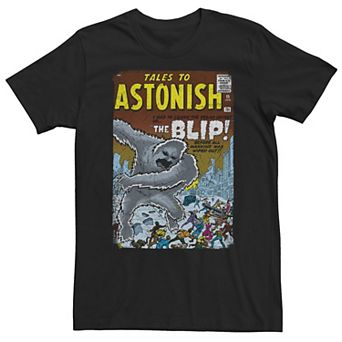 Big & Tall Marvel Monsters Unleashed Retro Comic Intro THE BLIP Tee