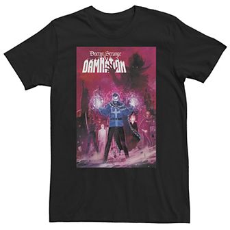 Big & Tall Marvel Doctor Strange Damnation Comic Cover Tee
