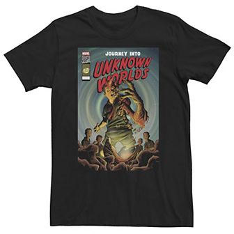 Big & Tall Marvel Comixology "Journey Into Unknown Worlds" Comic Cover Tee