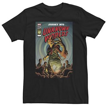 Big & Tall Marvel Comixology "Journey Into Unknown Worlds" Comic Cover Tee