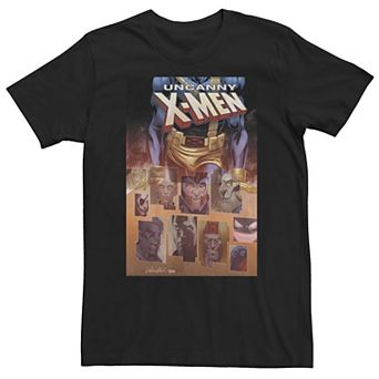 Big & Tall Marvel Comixology X-Men Digital Panel Comic Book Cover Tee